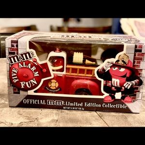M&M collectible fire alarm dispenser